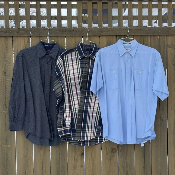 Orvis Haggar Gant Asstd Men’s Shirts Bundle Size Medium - Picture 1 of 5